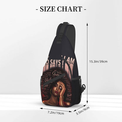 Sling Bag Crossbody Backpack Hiking Travel Daypack Chest Bag Lightweight Shoulder Bag For Women Men Gift