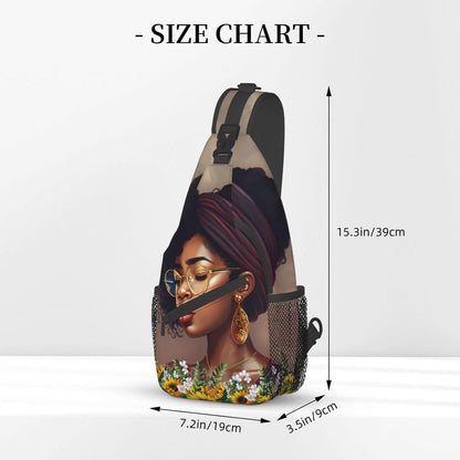 Sling Bag Crossbody Backpack Hiking Travel Daypack Chest Bag Lightweight Shoulder Bag For Women Men Gift