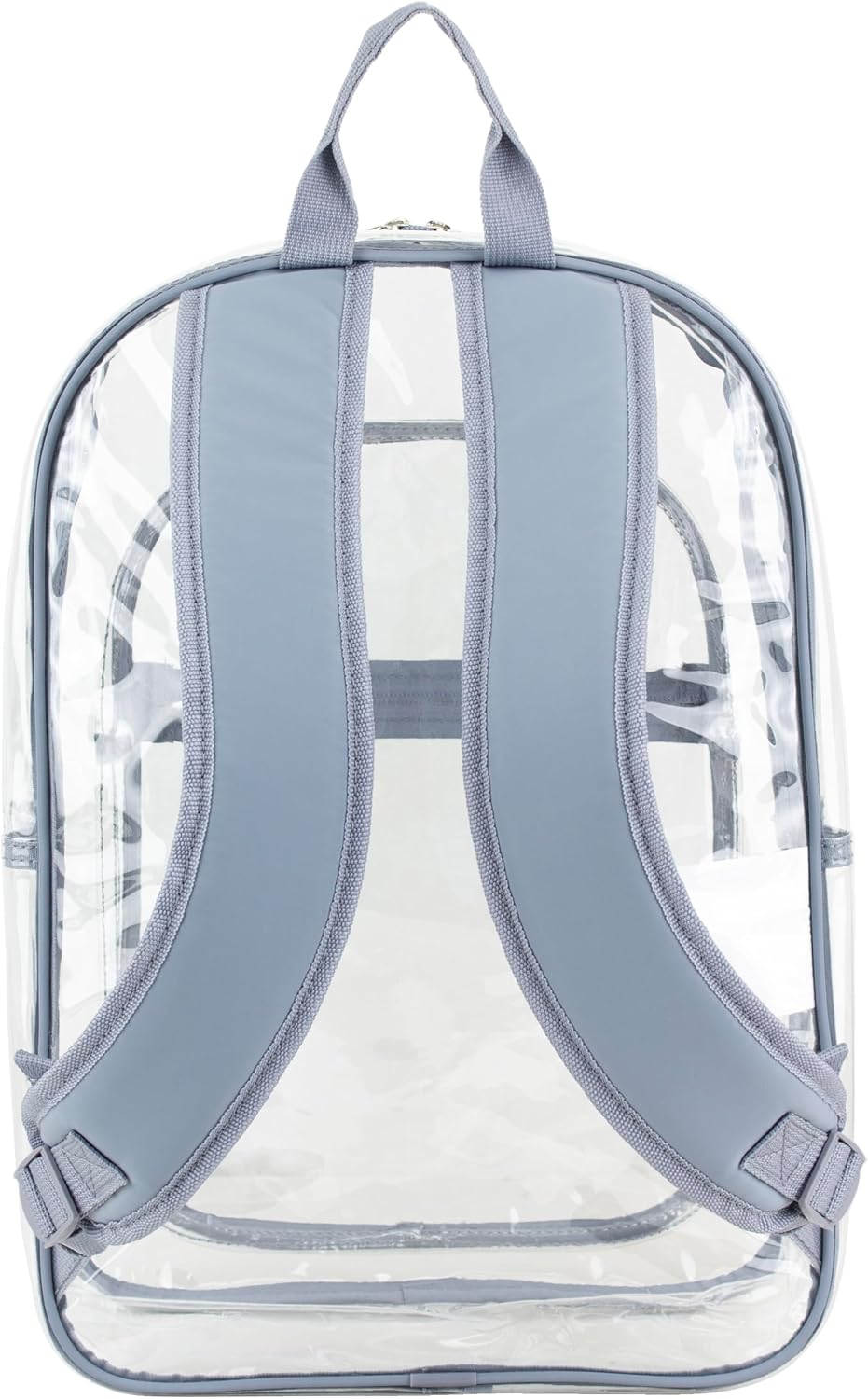 Clear Bag for Work Shopping Bags for Women Transparent PVC Clear Gym Bag See Through Heavy Duty Backpack Book Bag