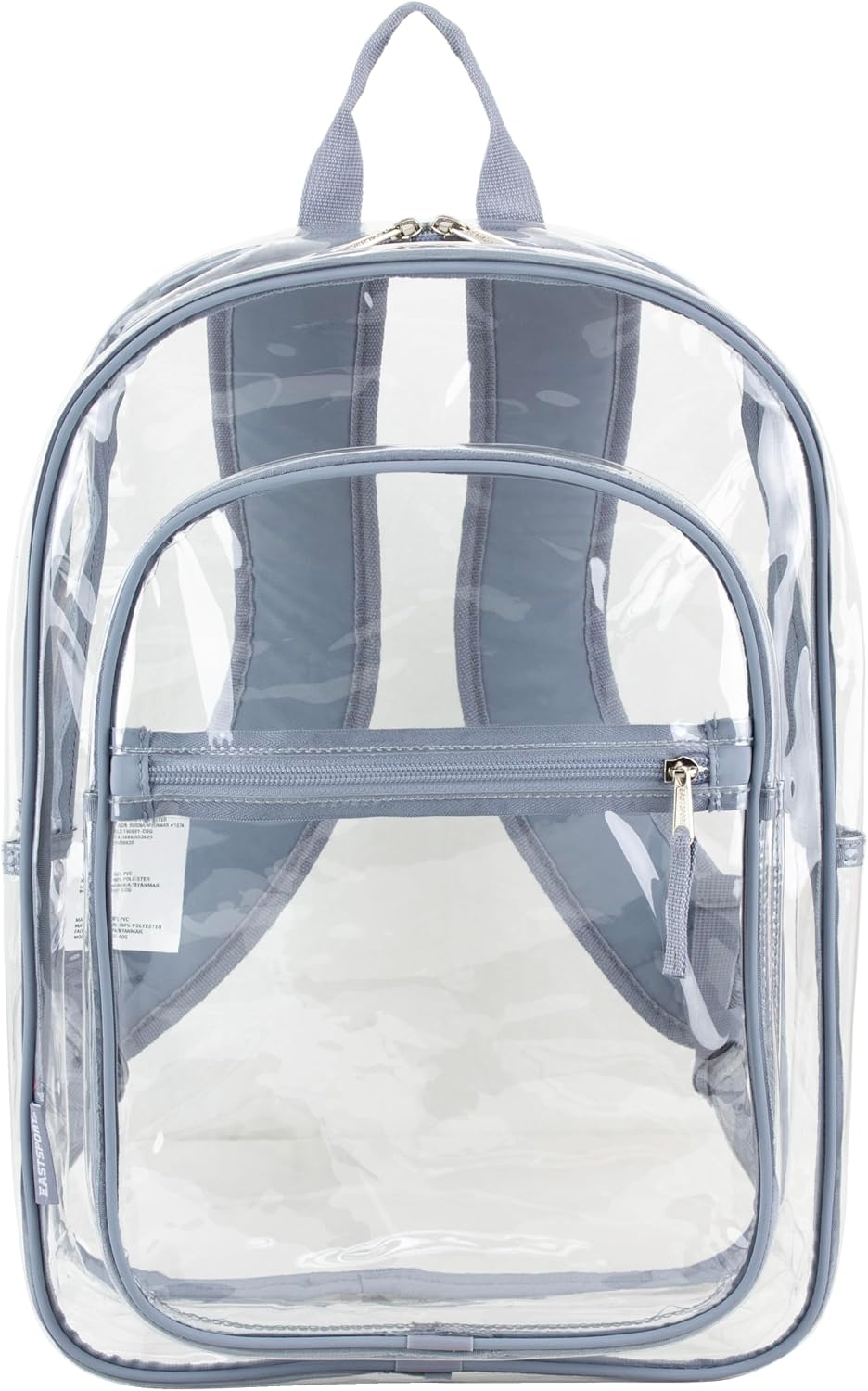 Clear Bag for Work Shopping Bags for Women Transparent PVC Clear Gym Bag See Through Heavy Duty Backpack Book Bag