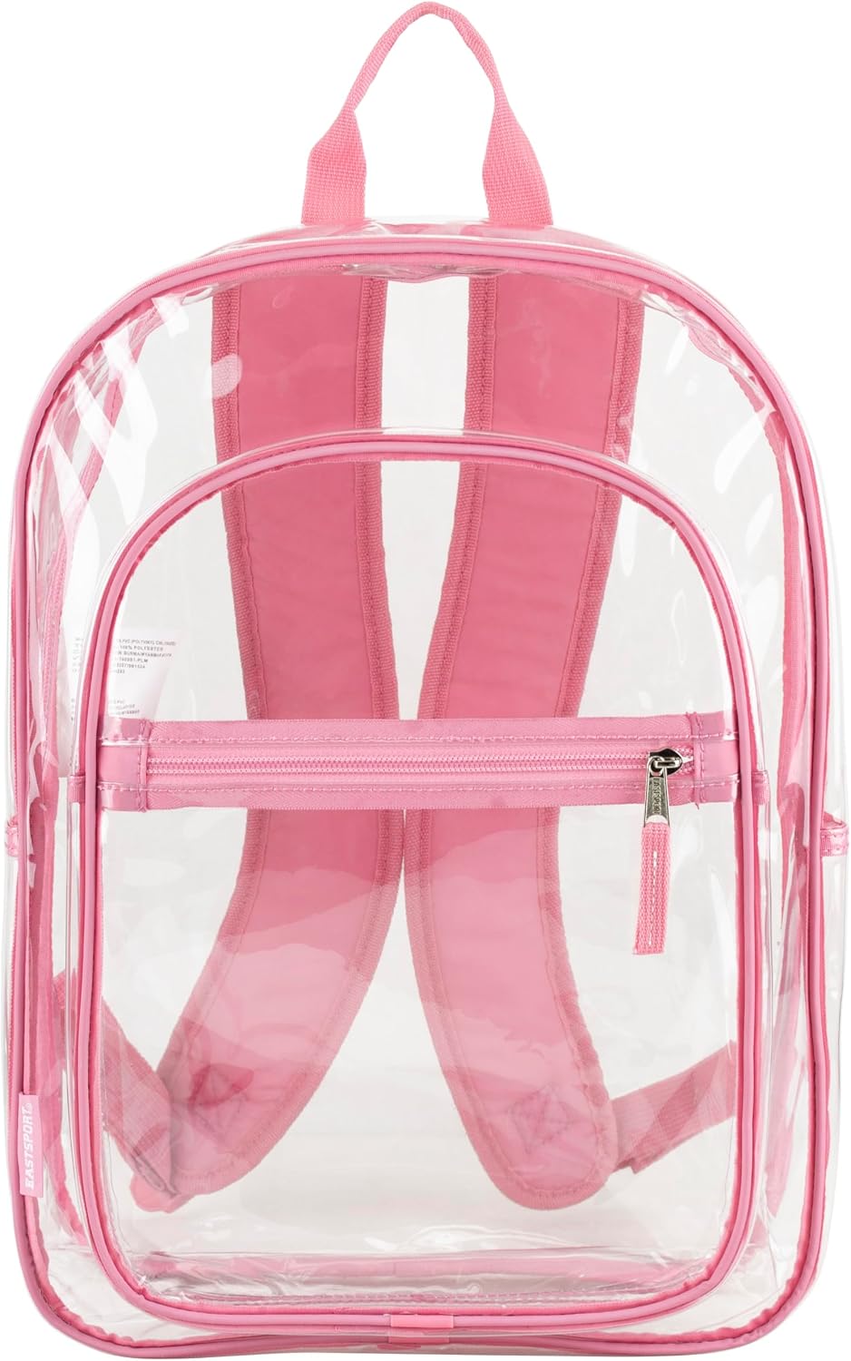 Clear Bag for Work Shopping Bags for Women Transparent PVC Clear Gym Bag See Through Heavy Duty Backpack Book Bag