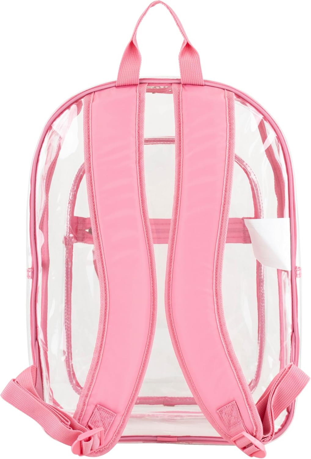 Clear Bag for Work Shopping Bags for Women Transparent PVC Clear Gym Bag See Through Heavy Duty Backpack Book Bag