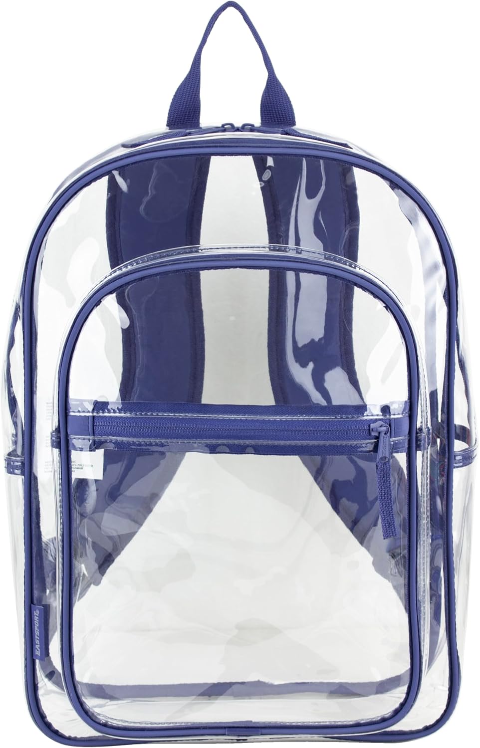 Clear Bag for Work Shopping Bags for Women Transparent PVC Clear Gym Bag See Through Heavy Duty Backpack Book Bag