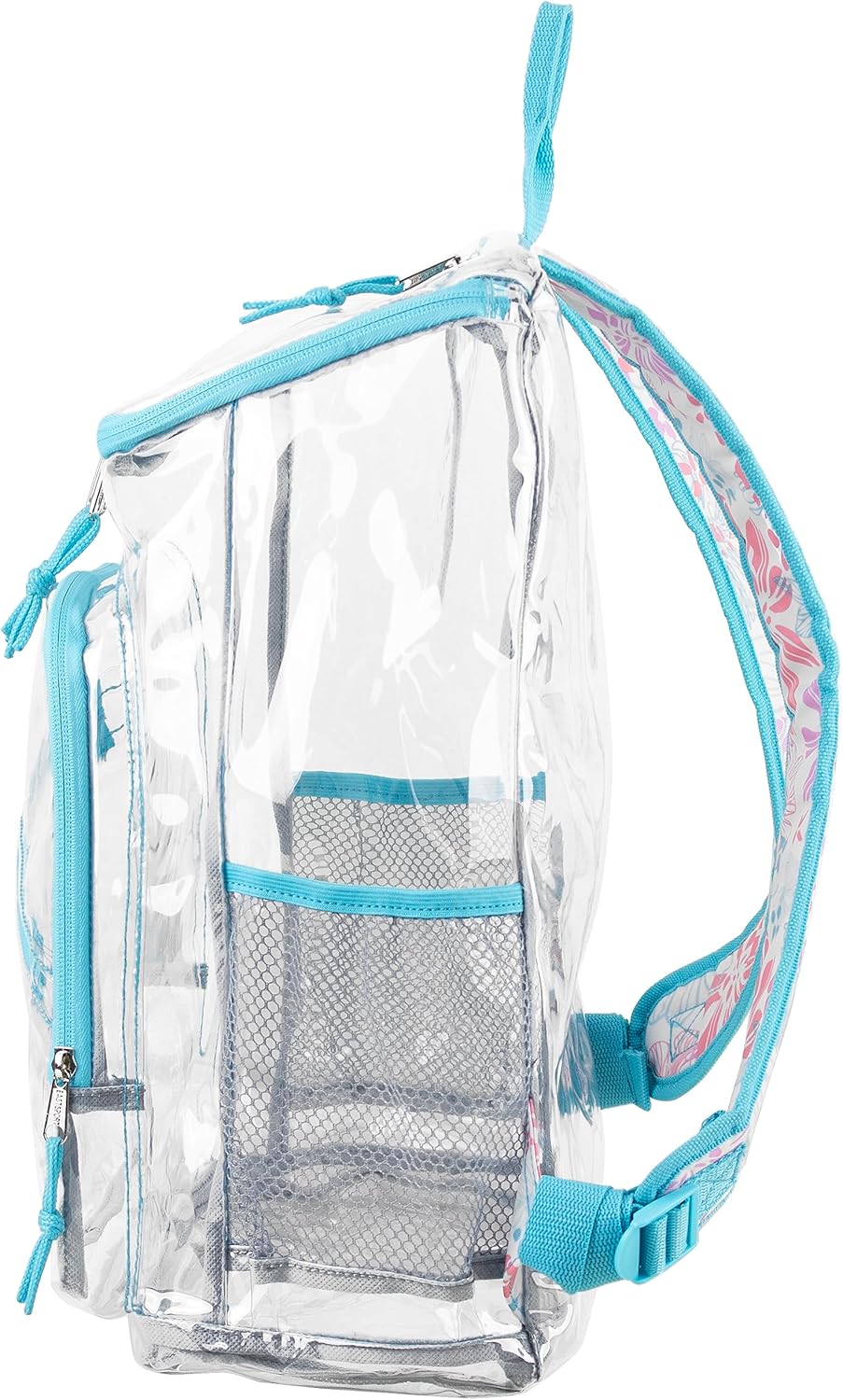 Clear Bag for Work Shopping Bags for Women Transparent PVC Clear Gym Bag See Through Heavy Duty Backpack Book Bag