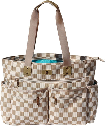 Weekender Bag Carry On Bag Overnight Tote Travel Duffle with 13 Pockets for Travel,Work，Gym,Beach,Teacher,Nurse