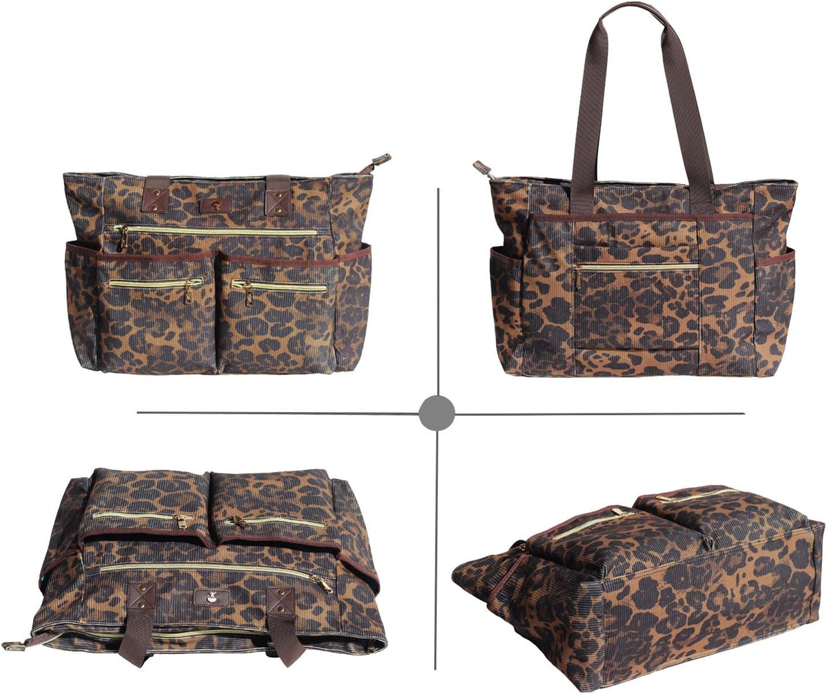 Weekender Bag Carry On Bag Overnight Tote Travel Duffle with 13 Pockets for Travel,Work，Gym,Beach,Teacher,Nurse