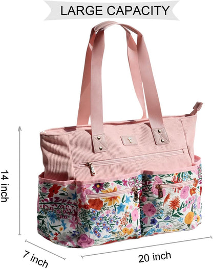 Weekender Bag Carry On Bag Overnight Tote Travel Duffle with 13 Pockets for Travel,Work，Gym,Beach,Teacher,Nurse