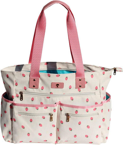 Weekender Bag Carry On Bag Overnight Tote Travel Duffle with 13 Pockets for Travel,Work，Gym,Beach,Teacher,Nurse