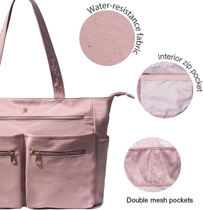 Weekender Bag Carry On Bag Overnight Tote Travel Duffle with 13 Pockets for Travel,Work，Gym,Beach,Teacher,Nurse