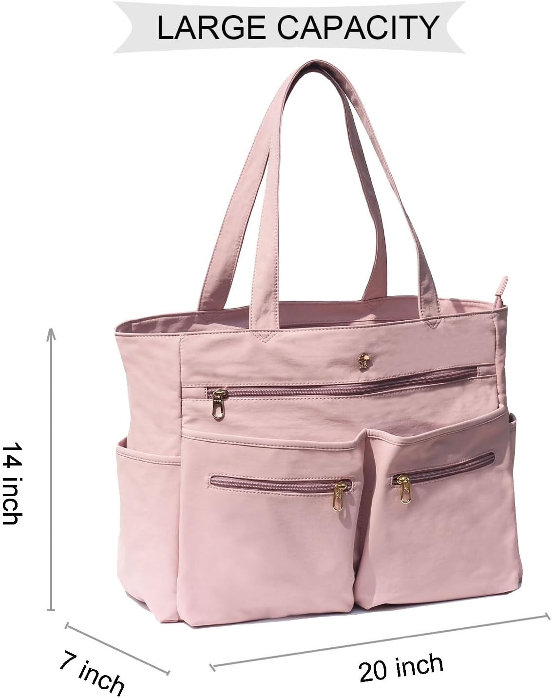 Weekender Bag Carry On Bag Overnight Tote Travel Duffle with 13 Pockets for Travel,Work，Gym,Beach,Teacher,Nurse