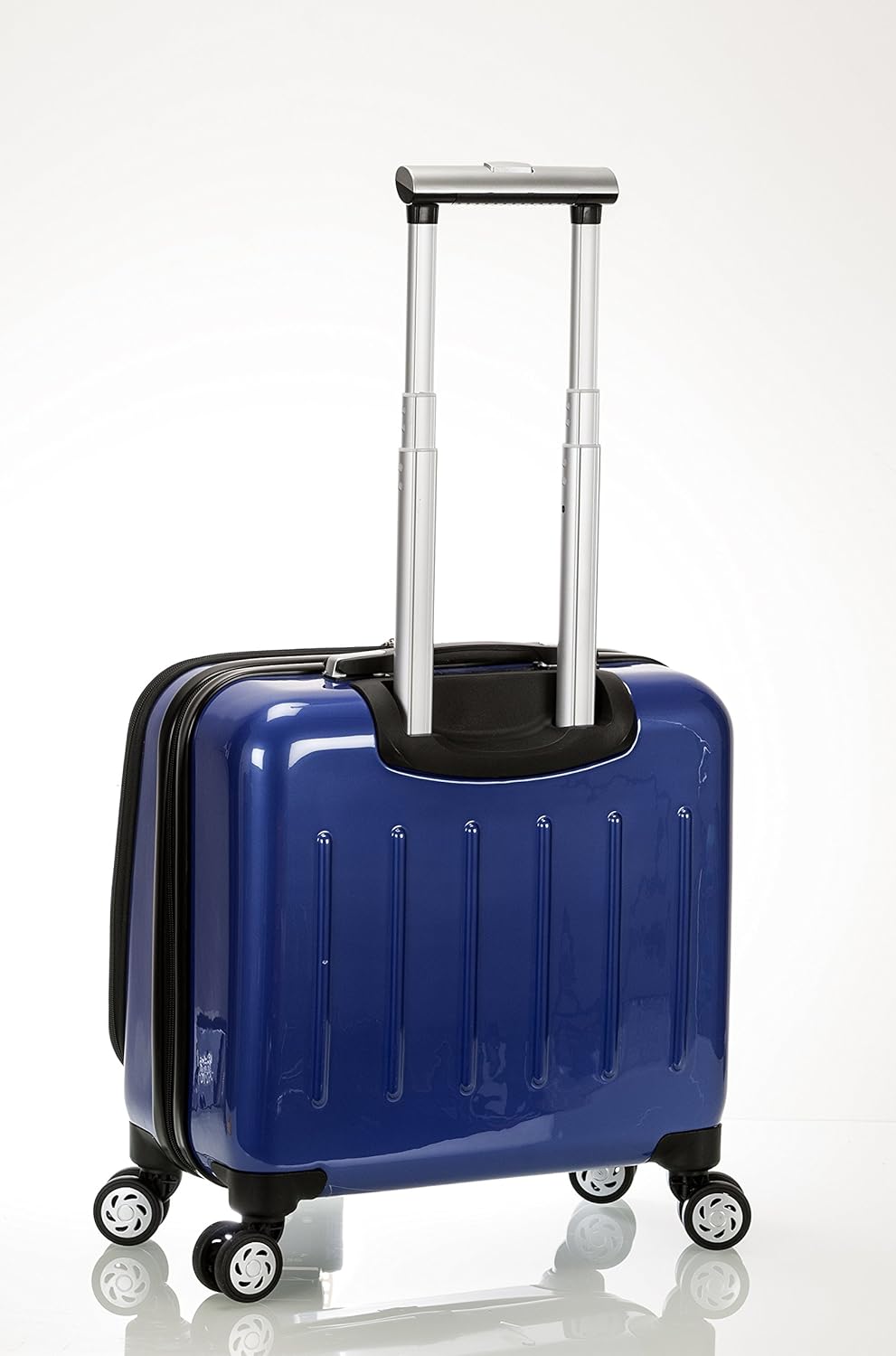 Revolution Hardside Rolling Computer Case, Blue, Carry-On 17-Inch