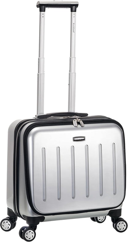 Revolution Hardside Rolling Computer Case, Blue, Carry-On 17-Inch