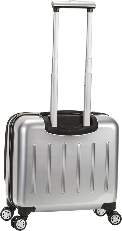 Revolution Hardside Rolling Computer Case, Blue, Carry-On 17-Inch