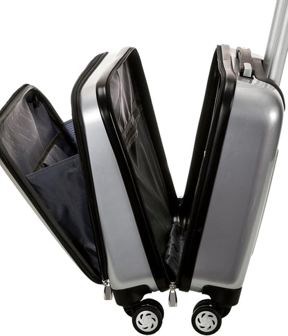 Revolution Hardside Rolling Computer Case, Blue, Carry-On 17-Inch