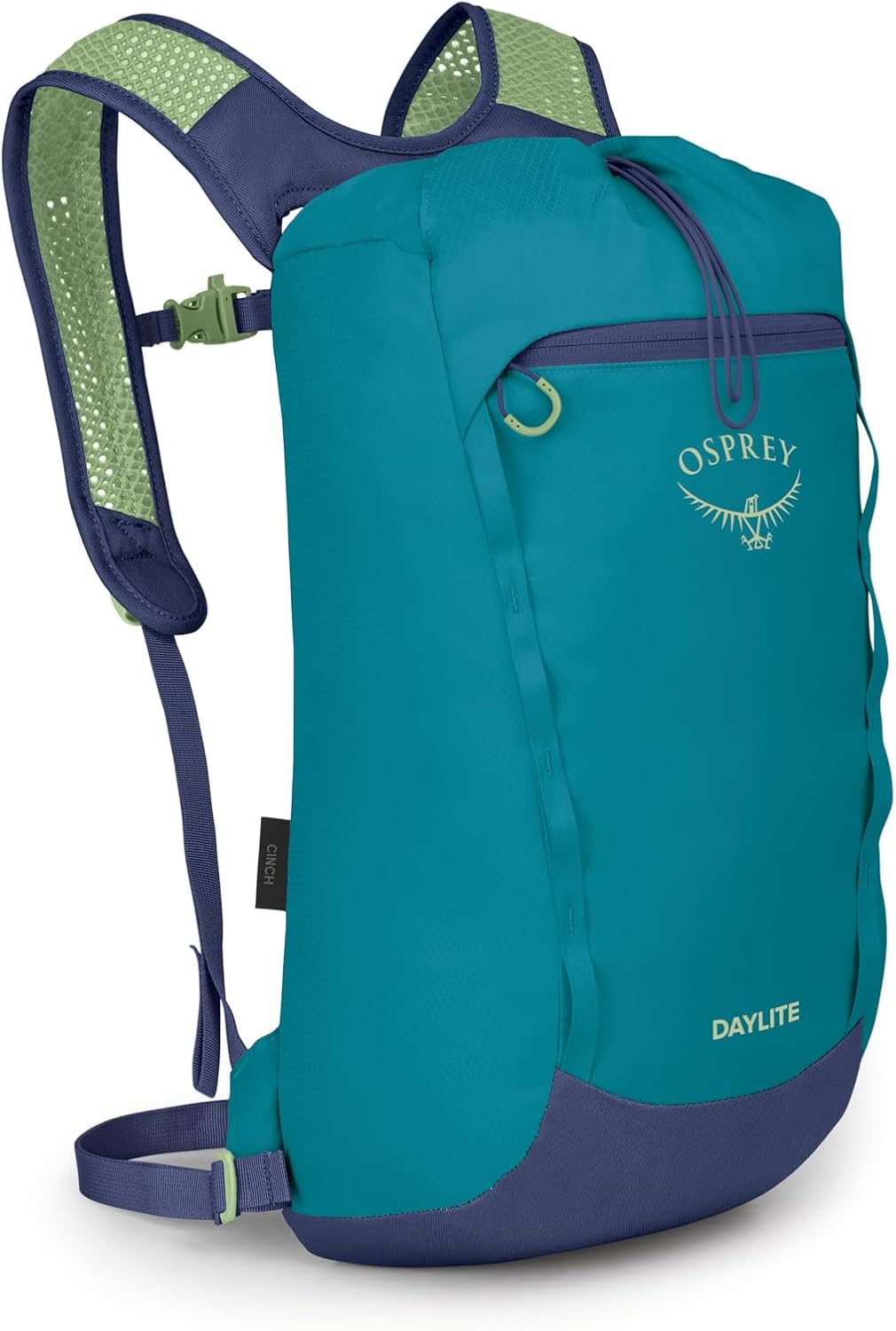 Daylite Cinch Backpack - Lightweight Travel Bag for Hikes, Festivals, and Everyday, Seaweed Green Amazon Exclusive