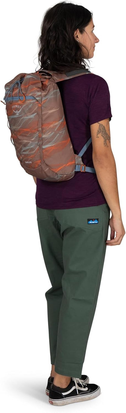 Daylite Cinch Backpack - Lightweight Travel Bag for Hikes, Festivals, and Everyday, Seaweed Green Amazon Exclusive