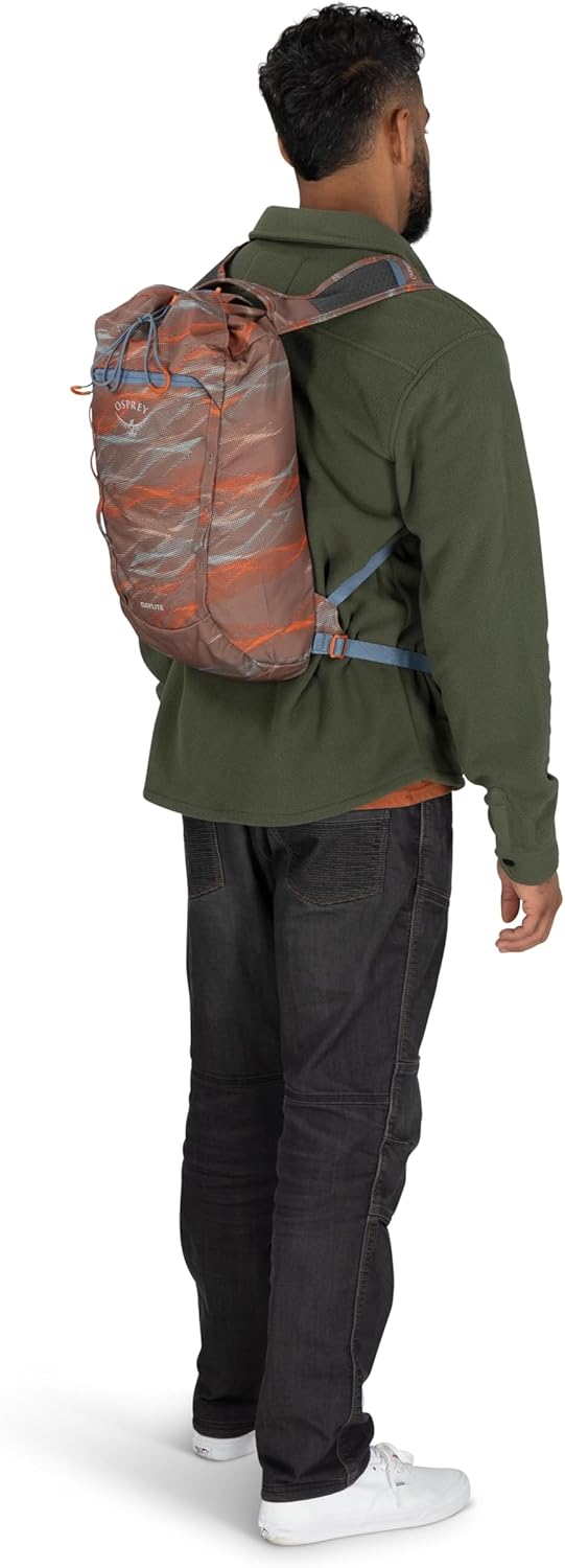 Daylite Cinch Backpack - Lightweight Travel Bag for Hikes, Festivals, and Everyday, Seaweed Green Amazon Exclusive
