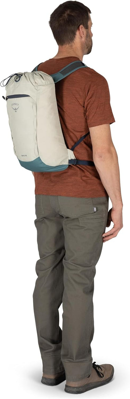 Daylite Cinch Backpack - Lightweight Travel Bag for Hikes, Festivals, and Everyday, Seaweed Green Amazon Exclusive