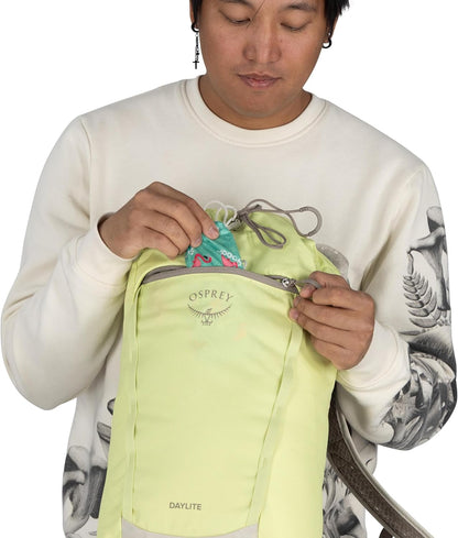 Daylite Cinch Backpack - Lightweight Travel Bag for Hikes, Festivals, and Everyday, Seaweed Green Amazon Exclusive