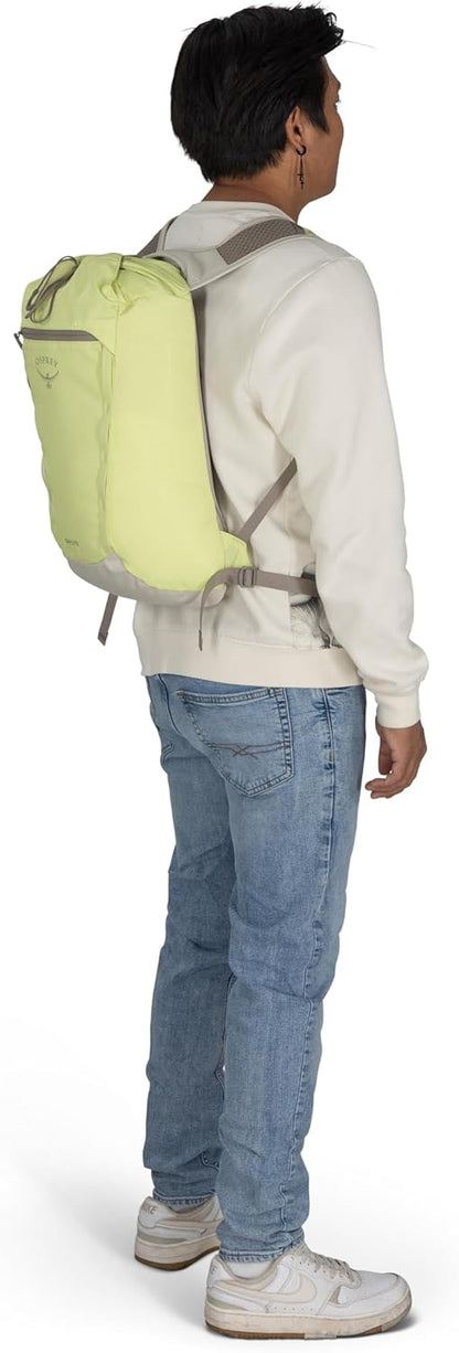 Daylite Cinch Backpack - Lightweight Travel Bag for Hikes, Festivals, and Everyday, Seaweed Green Amazon Exclusive