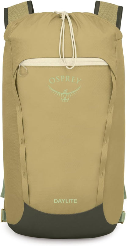 Daylite Cinch Backpack - Lightweight Travel Bag for Hikes, Festivals, and Everyday, Seaweed Green Amazon Exclusive