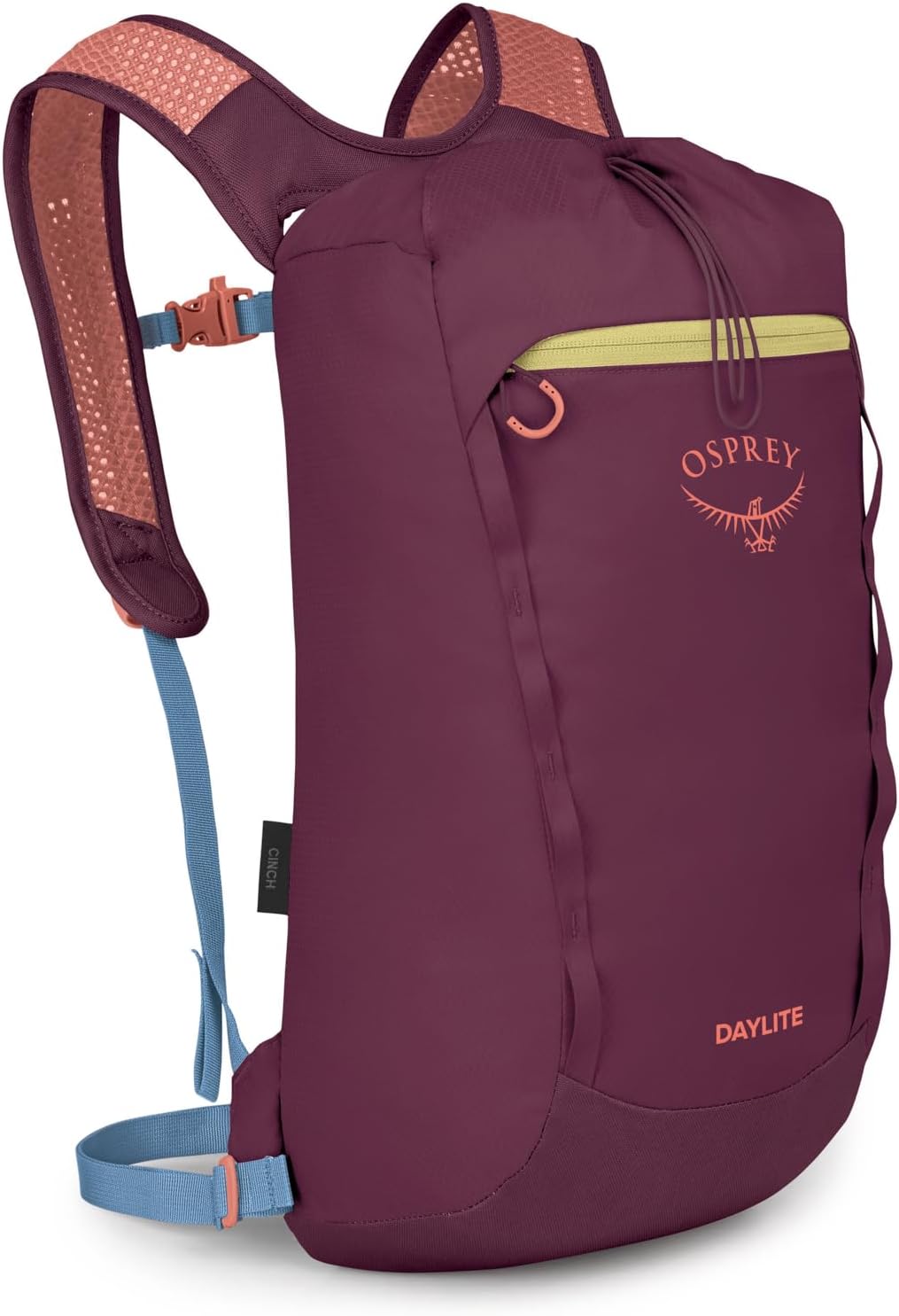 Daylite Cinch Backpack - Lightweight Travel Bag for Hikes, Festivals, and Everyday, Seaweed Green Amazon Exclusive