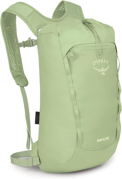 Daylite Cinch Backpack - Lightweight Travel Bag for Hikes, Festivals, and Everyday, Seaweed Green Amazon Exclusive