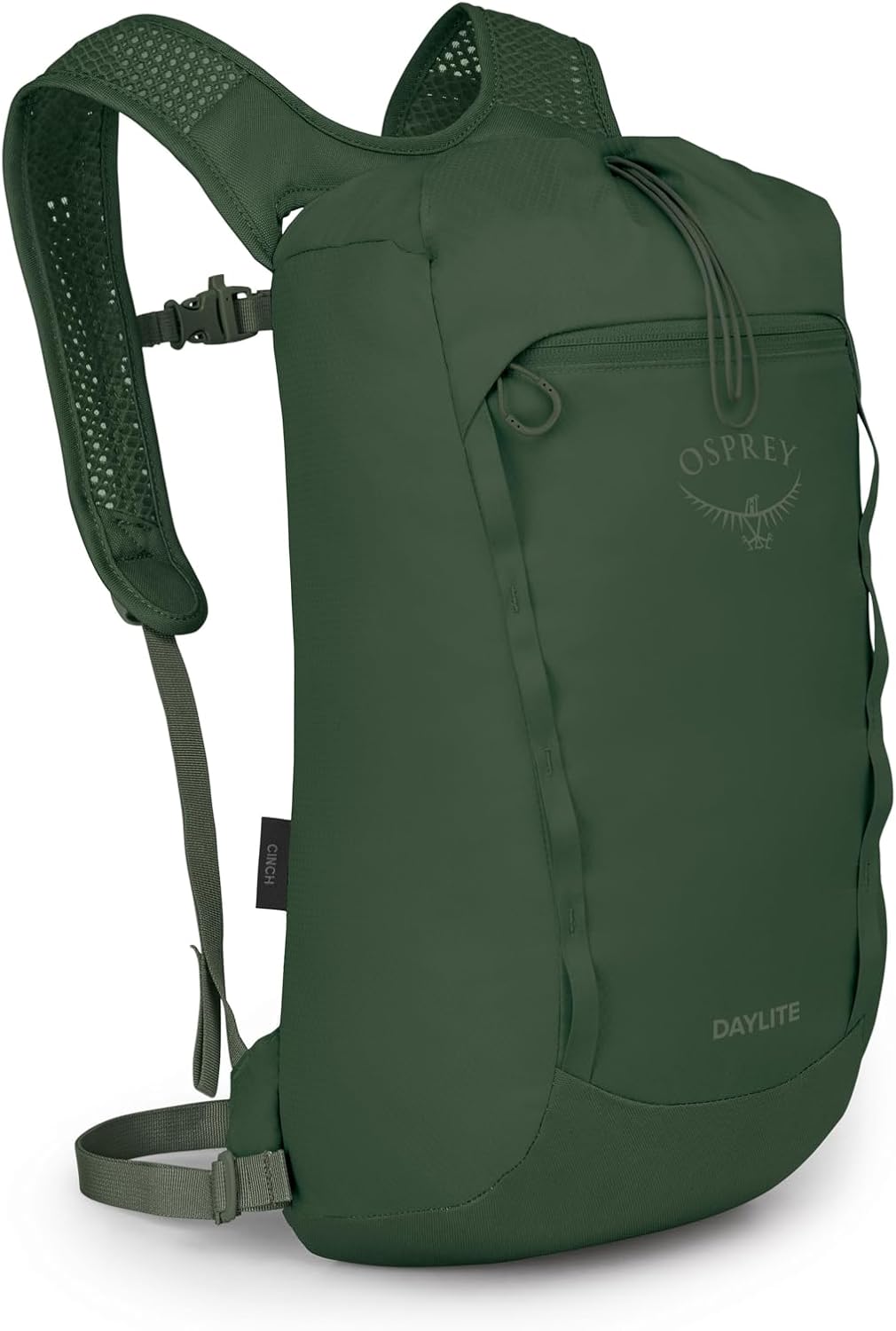 Daylite Cinch Backpack - Lightweight Travel Bag for Hikes, Festivals, and Everyday, Seaweed Green Amazon Exclusive