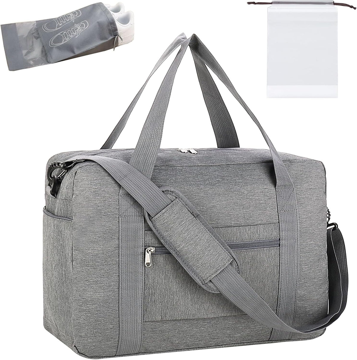 For Spirit Airlines Personal Item Bag 18x14x8 with Wet Pocket Foldable Travel Duffel Bag Underseat Carry on for Men & Women