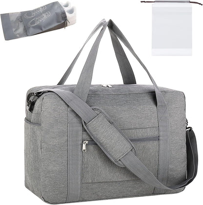 For Spirit Airlines Personal Item Bag 18x14x8 with Wet Pocket Foldable Travel Duffel Bag Underseat Carry on for Men & Women