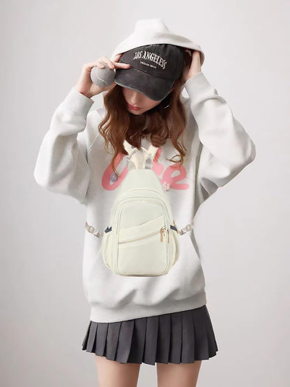 Small Crossbody Bag Convertible Mini Backpack for Women, Cross Body Sling Bag Sling Backpack for Travel Daypack