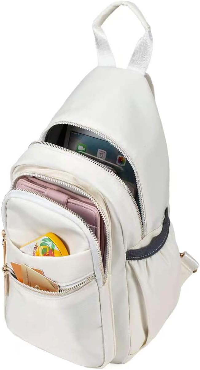 Small Crossbody Bag Convertible Mini Backpack for Women, Cross Body Sling Bag Sling Backpack for Travel Daypack