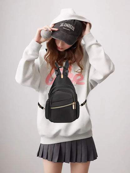 Small Crossbody Bag Convertible Mini Backpack for Women, Cross Body Sling Bag Sling Backpack for Travel Daypack