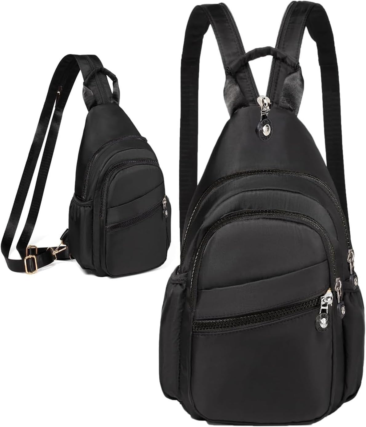 Small Crossbody Bag Convertible Mini Backpack for Women, Cross Body Sling Bag Sling Backpack for Travel Daypack