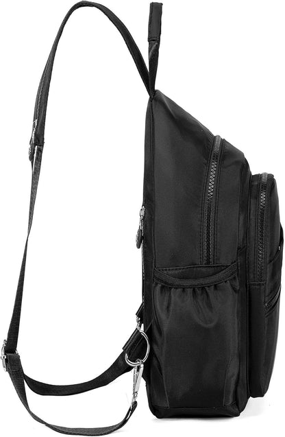 Small Crossbody Bag Convertible Mini Backpack for Women, Cross Body Sling Bag Sling Backpack for Travel Daypack
