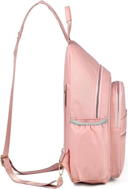 Small Crossbody Bag Convertible Mini Backpack for Women, Cross Body Sling Bag Sling Backpack for Travel Daypack