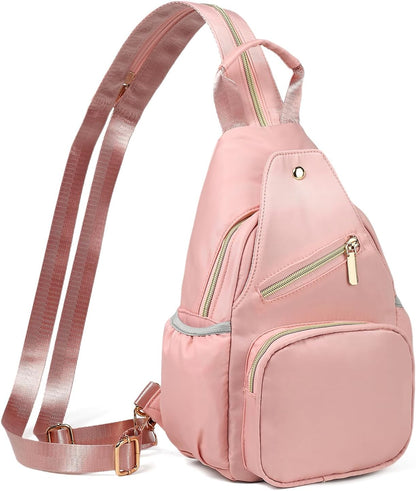 Small Crossbody Bag Convertible Mini Backpack for Women, Cross Body Sling Bag Sling Backpack for Travel Daypack