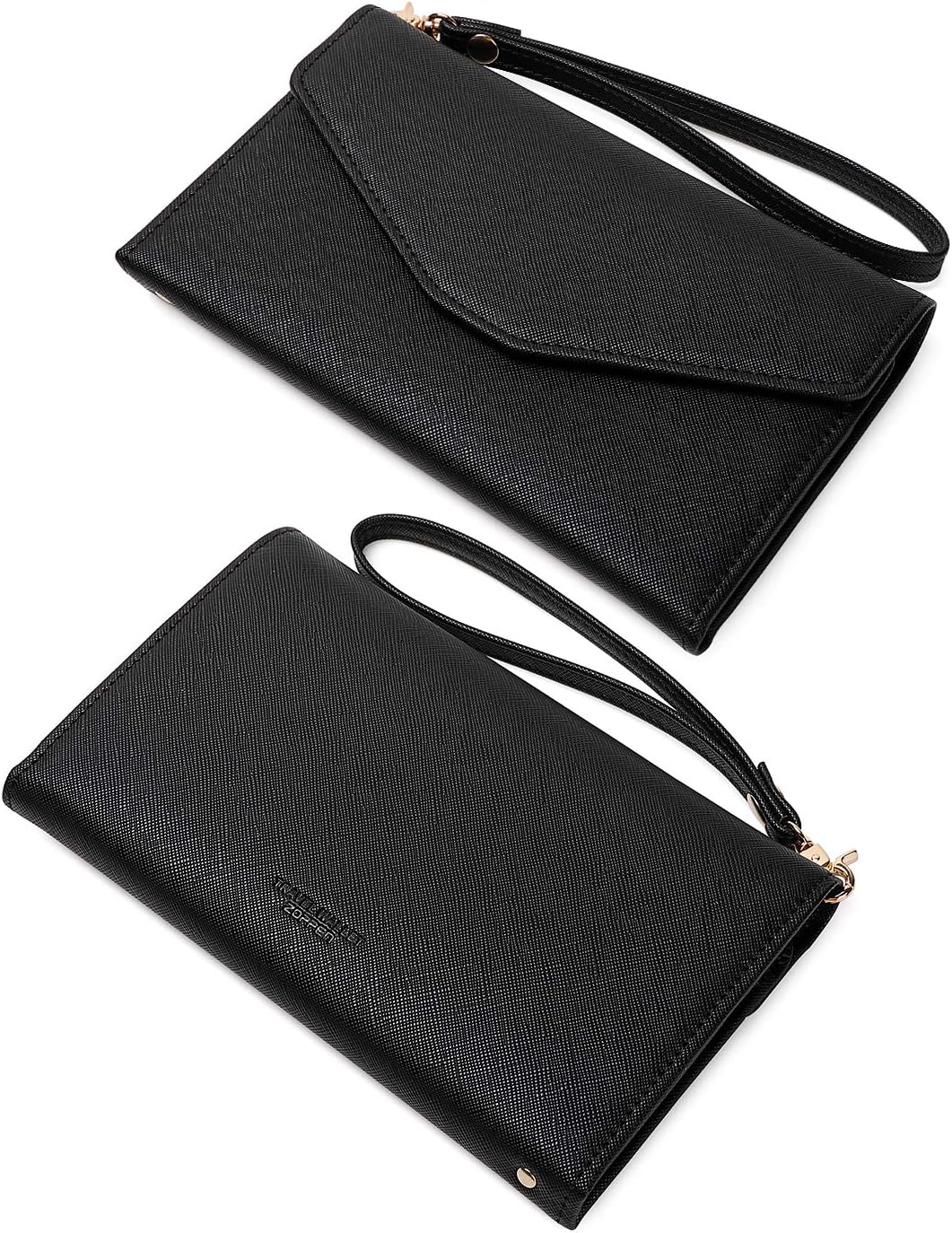 Passport Holder Women Travel Wallet (Ver.5) for Women Rfid Blocking Passport Cover Case Document Organizer Wrist Strap