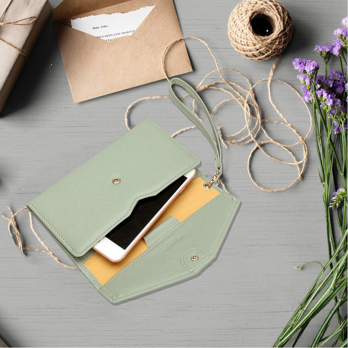 Passport Holder Women Travel Wallet (Ver.5) for Women Rfid Blocking Passport Cover Case Document Organizer Wrist Strap
