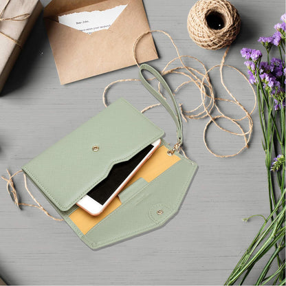 Passport Holder Women Travel Wallet (Ver.5) for Women Rfid Blocking Passport Cover Case Document Organizer Wrist Strap