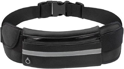 Travel Belt Money Waist Pack - Hidden Waterproof Anti Theft Passport Security Fanny Pouch Wallet for Running Men Women