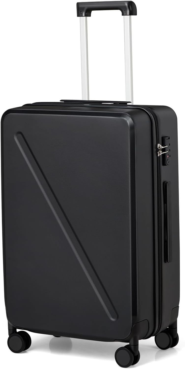 16 Inch Underseat Carry On Luggage With Wheels Underseat Carry On Bag Small Suitcase Personal Item Hard Shell Suitcases Mini TSA Approved Carry On Luggage, Blackish Green
