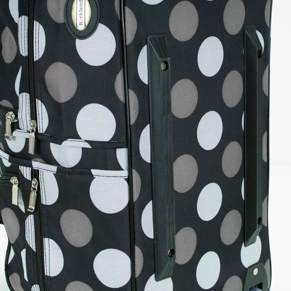 Rolling Duffel Bag, Black, 22" - Colors B