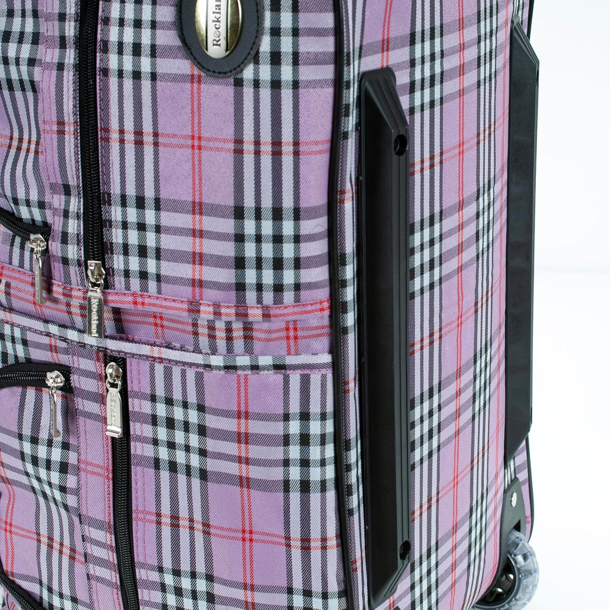 Rolling Duffel Bag, Black, 22" - Colors B