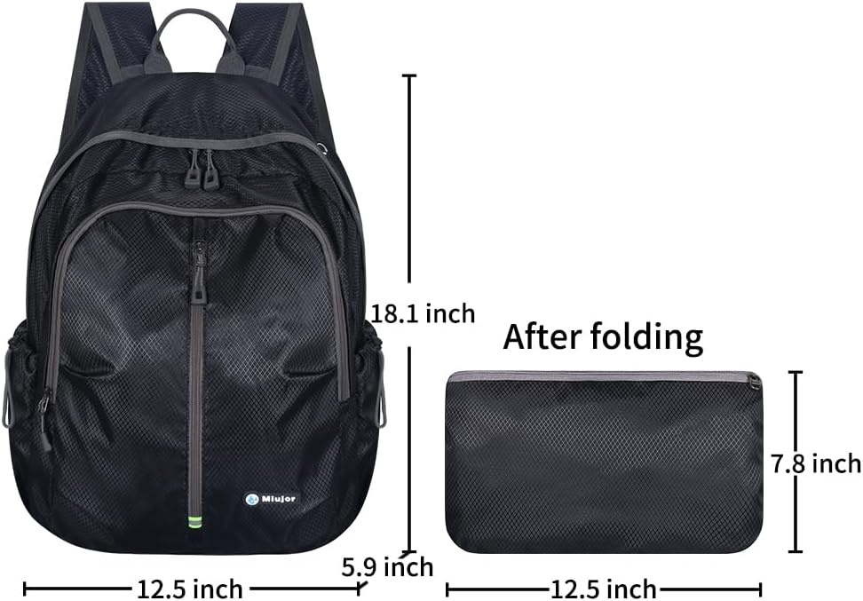 Lightweight Packable Foldable Backpack, Hiking backpack,Travel Backpack (Orange)