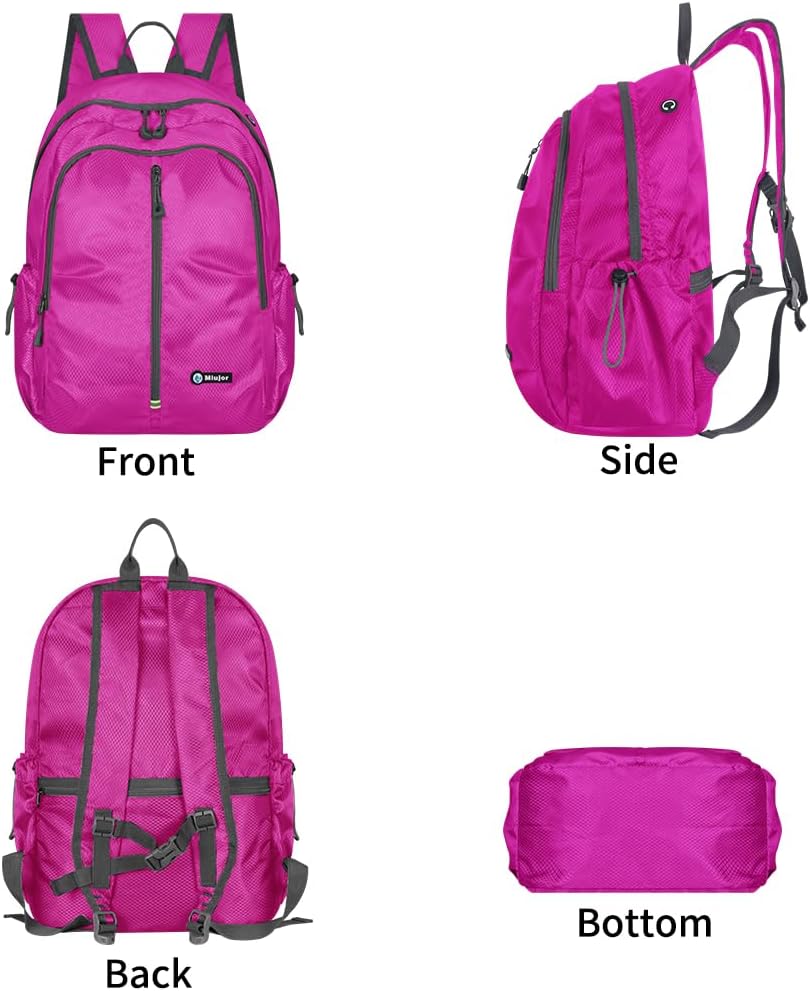 Lightweight Packable Foldable Backpack, Hiking backpack,Travel Backpack (Orange)