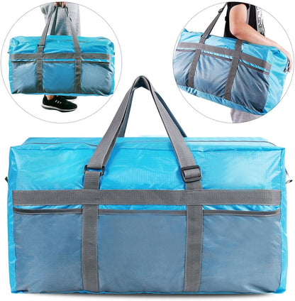 Foldable Travel Bag, Large Sports Bag, 75L/96L/100L, Lightweight Waterproof Tote Bag