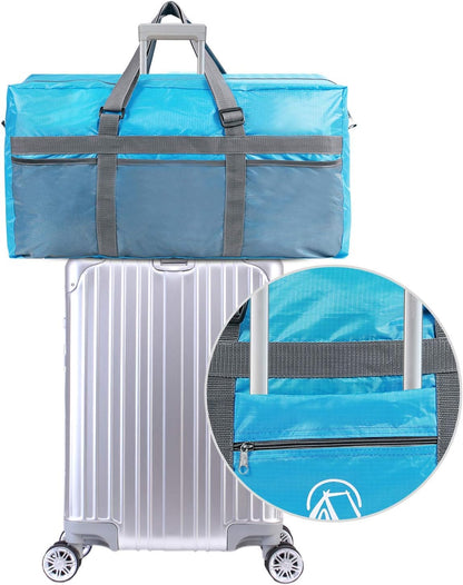 Foldable Travel Bag, Large Sports Bag, 75L/96L/100L, Lightweight Waterproof Tote Bag