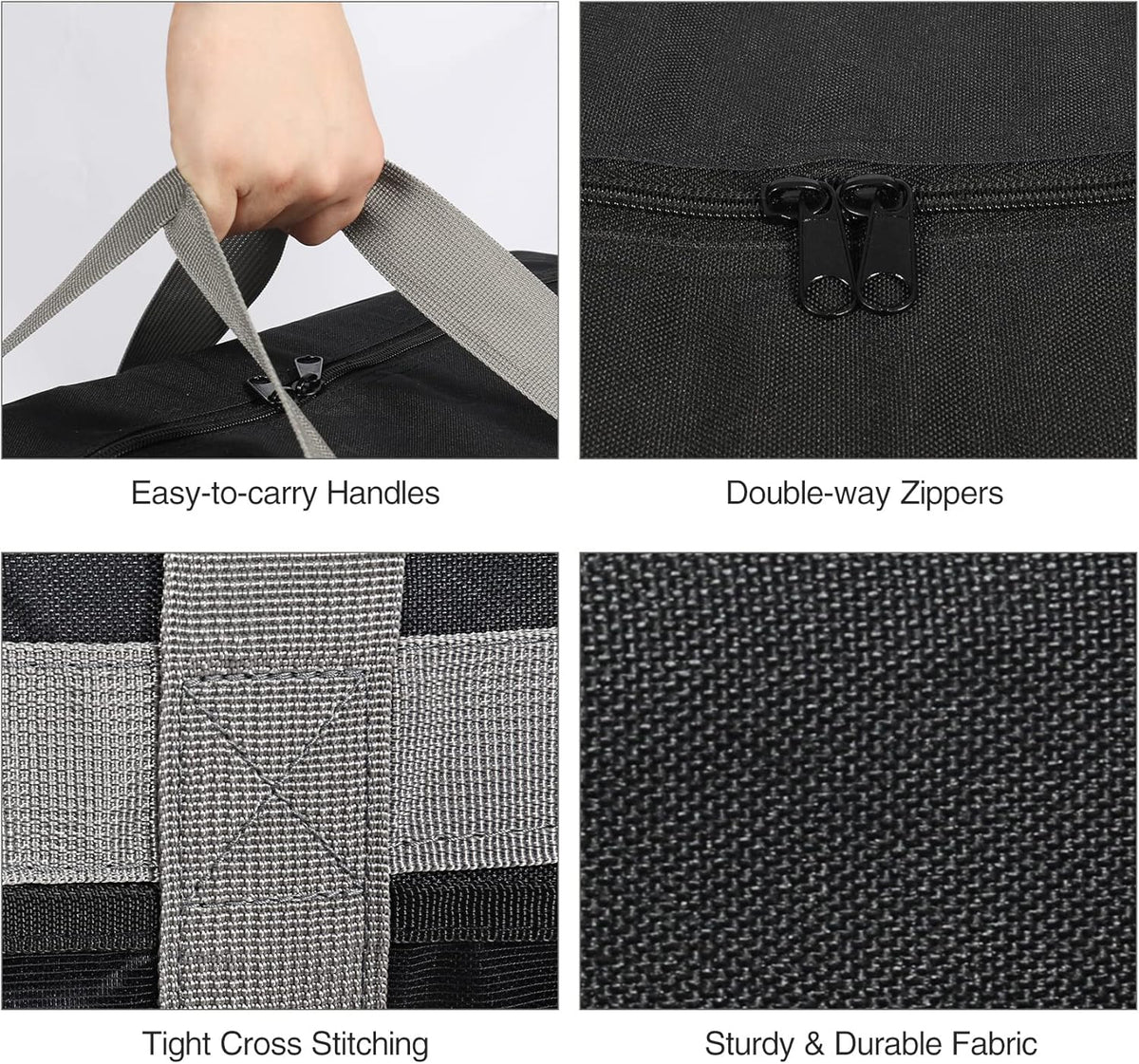 Foldable Travel Bag, Large Sports Bag, 75L/96L/100L, Lightweight Waterproof Tote Bag