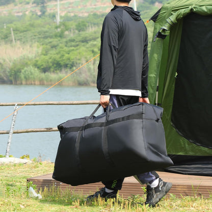 Foldable Travel Bag, Large Sports Bag, 75L/96L/100L, Lightweight Waterproof Tote Bag